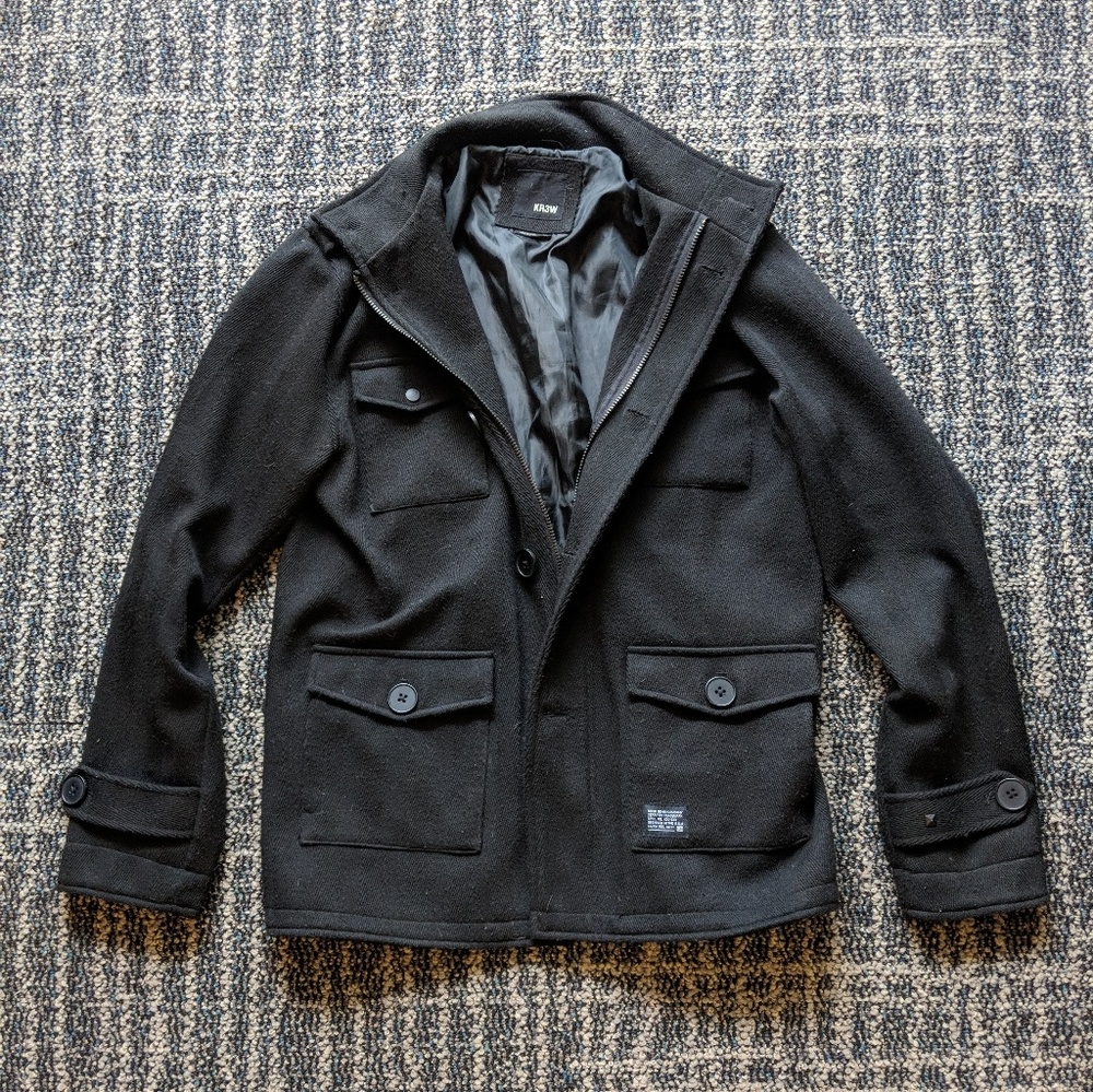 Krew pea coat jacket